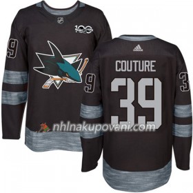 San Jose Sharks Dresy Logan Couture 39 1917-2017 100th Anniversary Adidas Černá Authentic - Pánské